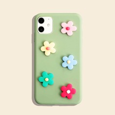 Чехол для iPhone с цветами Shein