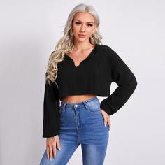 Кроп футболка Shein