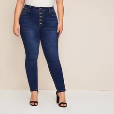 Модные джинсы размера плюс Shein