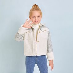 Куртки для девочек Shein