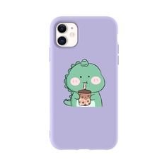 Чехол для iPhone с узором динозавра Shein
