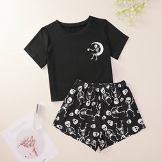 Хэллоуин милый Пижама Shein