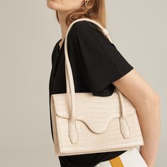 Сумка на плечо с крокодиловым тиснением Shein
