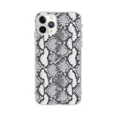 1шт чехол для iPhone с змеиным принтом Shein