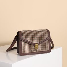 Сумка через плечо с узором "хаундстут Shein