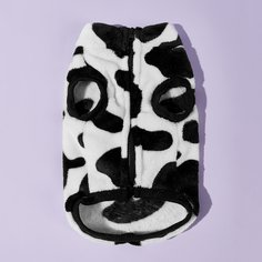 Плюшевая куртка для домашних животных с коровьим узором Shein