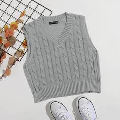 Трикотажный жилет Shein