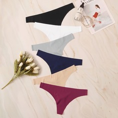 Бесшовные трусики 6шт Shein