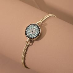 Браслет со стразами Shein