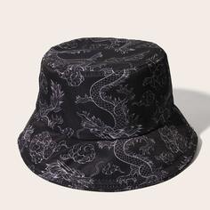 Мужская шляпа с рисунком "китайский дракон Shein