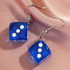 Серьги-подвески с игральной костью Shein