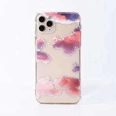 Чехол для iPhone с узором облака Shein
