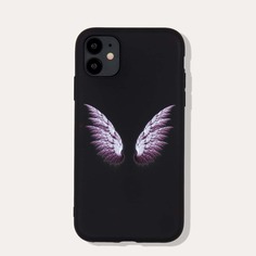 Чехол для iPhone с принтом крыла Shein
