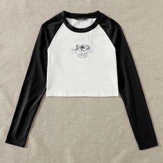 Топ с принтом "ангел Shein