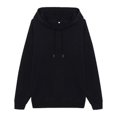 на кулиске Ровный цвет Повседневный Свитшоты Shein