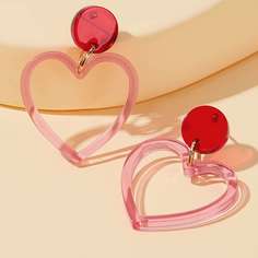 Дизайнерские Серьги В Фоме Сердца Shein