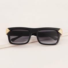 Солнечные очки с металлическим декором Shein
