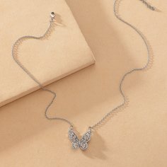 Ожерелье с бабочкой Shein