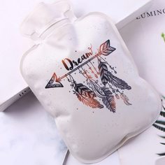 Сумка для горячей воды с принтом перьев и стрел Shein