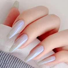 24шт накладные ногти и 1шт двухсторонняя лента Shein