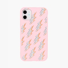 Чехол для iPhone с рисунком молнии 1шт Shein