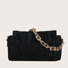 с рюшами Одноцветный Сумка Shein