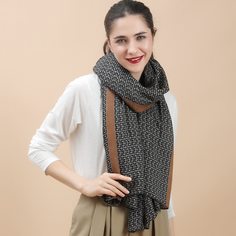 Шарф с принтом Shein
