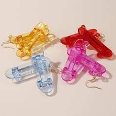 Акриловые серьги 4 пары Shein