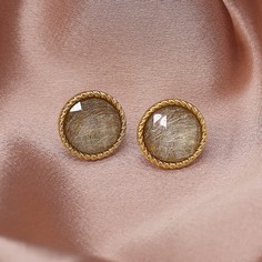 Круглые серьги-гвоздики Shein