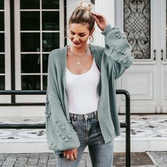 Оригинальный вязаный кардиган Shein