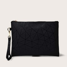 Сумка-клатч с геометрическим рисунком Shein