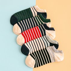 5 пар носки в полоску Shein