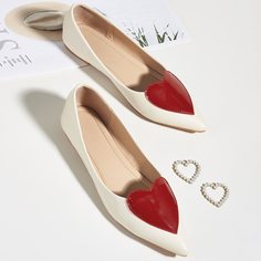 Сердечко Балетки Shein