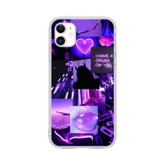 Чехол для iPhone со смешанным узором Shein