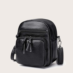 Регулируемый Одноцветный Круто Сумка через плечо Shein