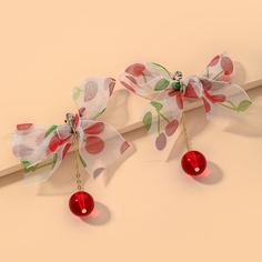 Серьги-подвески с бантом Shein
