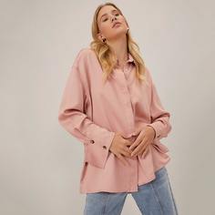 Блузка оверсайз из 100% тенсела Shein