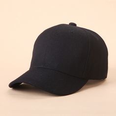 Детская однотонная бейсболка Shein