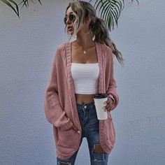 Кардиган с оригинальным рукавом и карманом Shein
