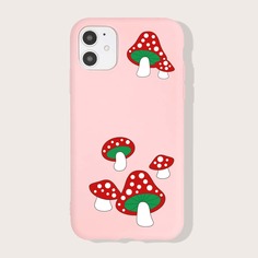 Чехол для iPhone с принтом гриба Shein