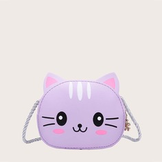 Сумка через плечо в форме кошки для девочек Shein