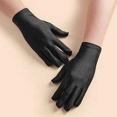 Черные перчатки Shein