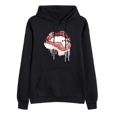 на кулиске Леопард Повседневный Свитшоты Shein