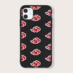 Чехол для iPhone с узором облака Shein