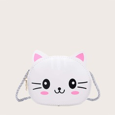 Сумка через плечо в форме кошки для девочек Shein