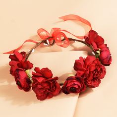 Повязка на голову с декором цветка для девочек Shein