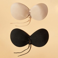 Самоклеящийся бюстгальтер на шнуровке 2шт Shein
