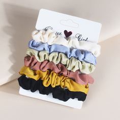 6шт резинка для волос и девочек Shein