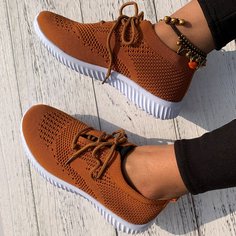 Минималистские кроссовки на шнурках Shein