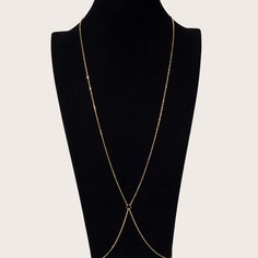 Однотонная цепочка на тело Shein